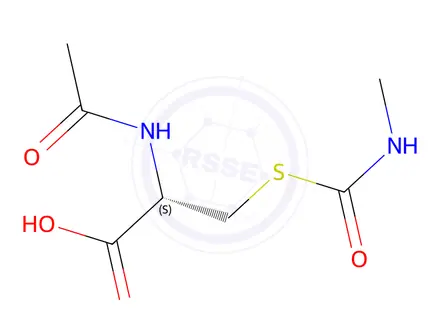 Chemical structure of Acetylcysteine Impurity 81