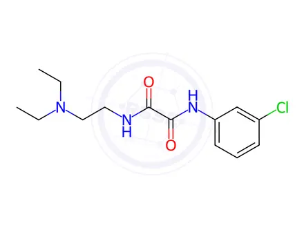 Chemical structure of N1-(3-Chlorophenyl)-N2-(2-(diethylamino)ethyl)oxalamide