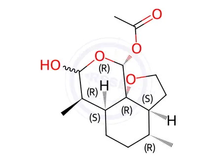Chemical structure of Dihydroartemisinin Impurity 2