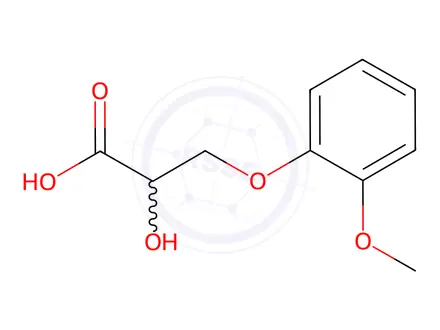 Chemical structure of Guaifenesin Metabolite (Glyceryl Guaiacolate Metabolite)