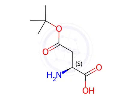 Chemical structure of H-Asp(OtBu)-OH