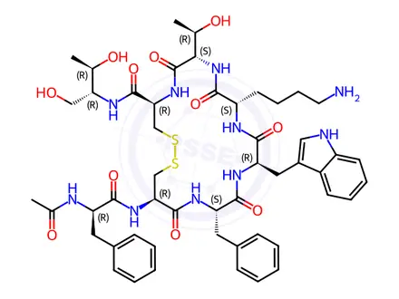 Chemical structure of Octreotide EP Impurity I