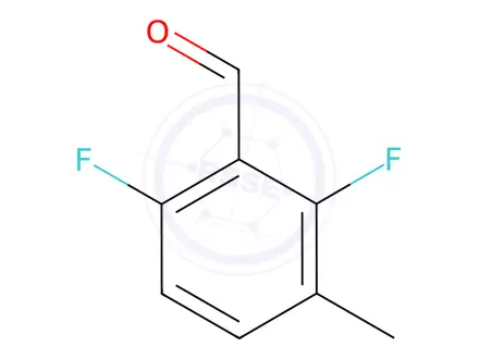 Chemical structure of Benzaldehyde, 2,6-difluoro-3-methyl-(9CI)