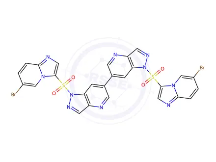 Chemical structure of Glumetinib Impurity 12