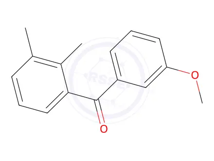 Chemical structure of (2,3-Dimethylphenyl)(3-methoxyphenyl)methanone
