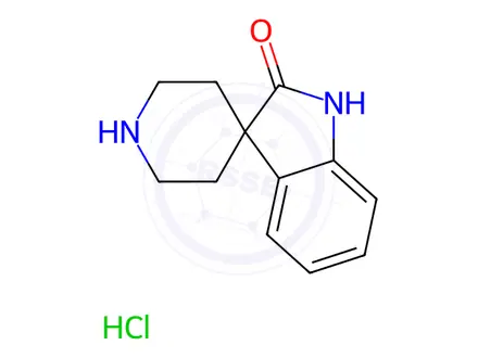 Chemical structure of Spiro[3H-indole-3,4'-piperidin]-2(1H)-one Hydrochloride