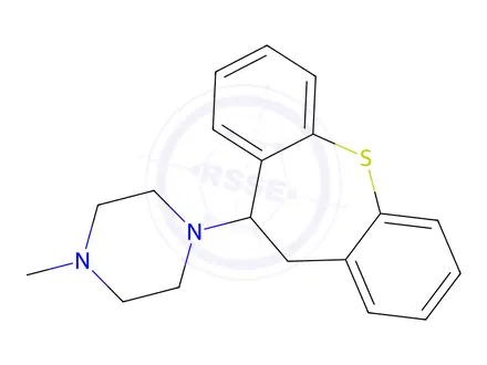 Chemical structure of Perathiepin