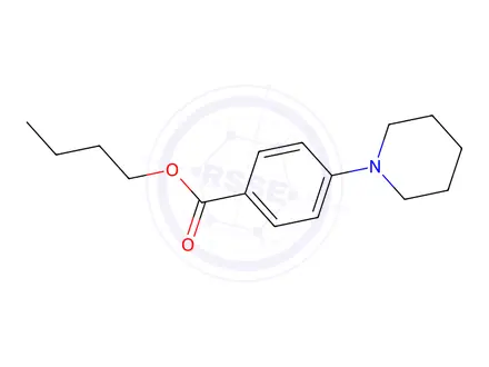 Chemical structure of Butyl 4-(piperidin-1-yl)benzoate