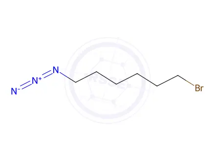 Chemical structure of 1-azido-6-broMo-Hexane
