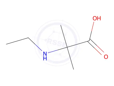 Chemical structure of 2-(Ethylamino)-2-methylpropanoic acid