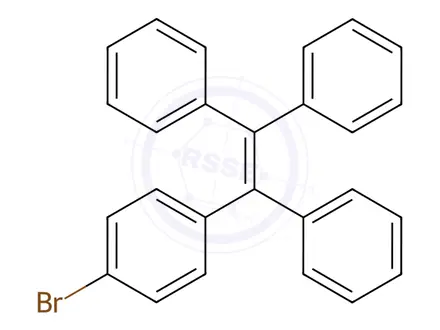 Chemical structure of 1-(4-Bromophenyl)-1,2,2-triphenylethylene