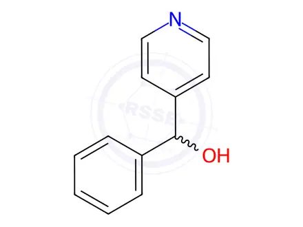 Chemical structure of Phenyl(4-pyridyl)methanol
