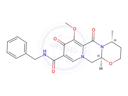 Chemical structure of Dolutegravir Impurity 46