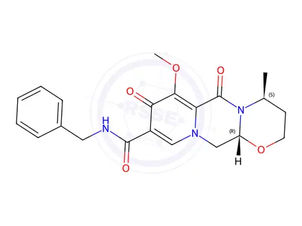Chemical structure of Dolutegravir Impurity 50