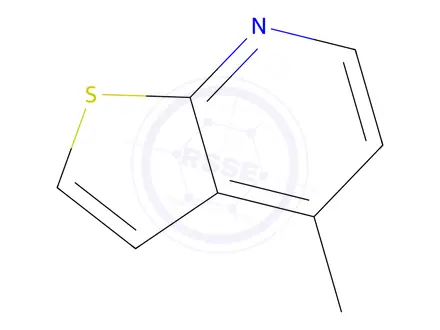 Chemical structure of Thieno[2,3-b]pyridine, 4-methyl-(6CI,7CI,8CI,9CI)