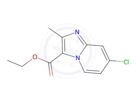 Chemical structure of ethyl 7-chloro-2-MethyliMidazo[1,2-a]pyridine-3-carboxylate
