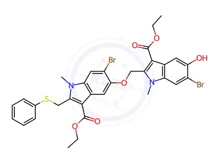 Chemical structure of Arbidol Impurity 66