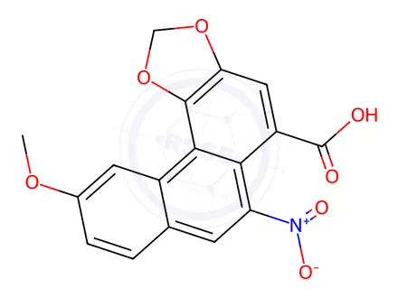 Chemical structure of Aristolochic Acid Impurity 14 (Aristolochic acid III)