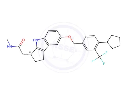 Chemical structure of Etrasimod Impurity 42
