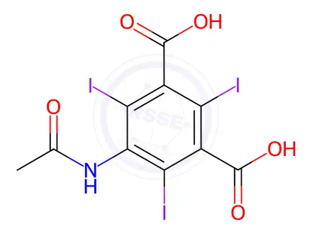 Chemical structure of Amidotrizoic Acid Impurity 70