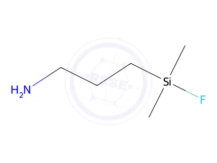 Chemical structure of 3-AMINOPROPYLDIMETHYLFLUOROSILANE