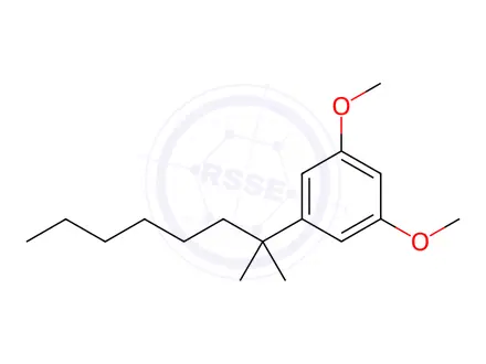 Chemical structure of Nabilone Dimethoxy Impurity