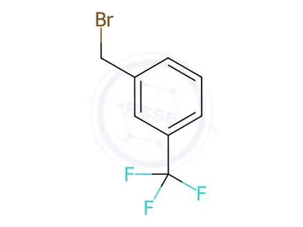 Chemical structure of 1-(bromomethyl)-3-(trifluoromethyl)benzene