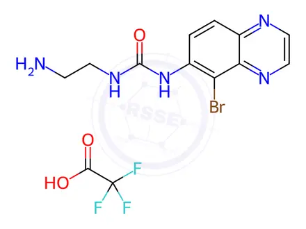 Chemical structure of Hydroxy Brimonidine Trifluoroacetic Acid Salt