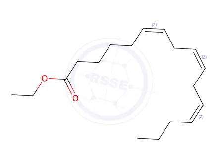 Chemical structure of Ethyl (6Z,9Z,12Z)-hexadeca-6,9,12-trienoate