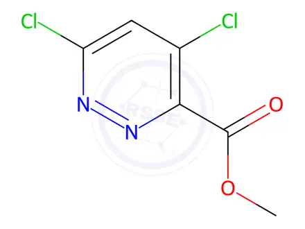 Chemical structure of Methyl 4,6-dichloropyridazine-3-carboxylate