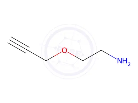 Chemical structure of Ethanamine, 2-(2-propyn-1-yloxy)