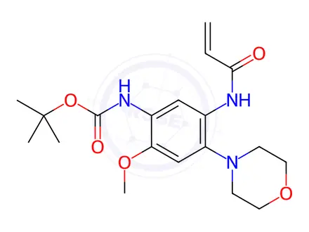 Chemical structure of Lazertinib Impurity 47