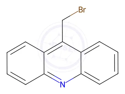 Chemical structure of 9-(Bromomethyl)acridine