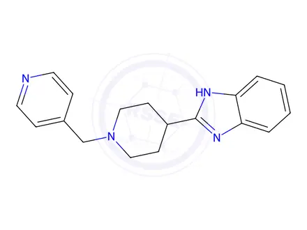 Chemical structure of 2-(1-Pyridin-4-ylMethyl-piperidin-4-yl)-1H-benzoiMidazole