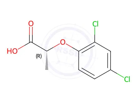 Chemical structure of Dichlorprop-P