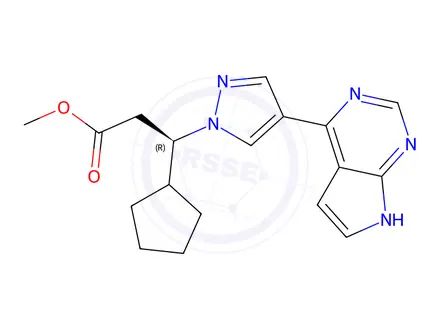 Chemical structure of Ruxolitinib Impurity 247