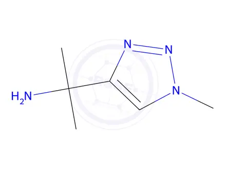 Chemical structure of 2-(1-Methyl-1h-1,2,3-triazol-4-yl)propan-2-amine