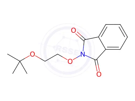 Chemical structure of 2-(2-(Tert-butoxy)ethoxy)isoindoline-1,3-dione