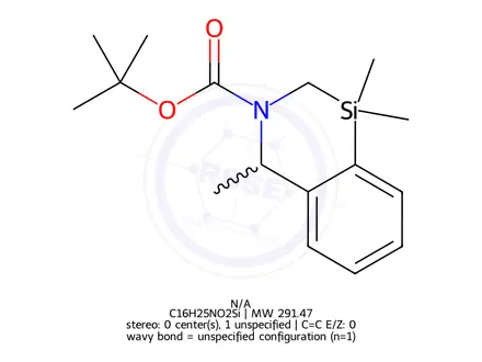 Chemical structure of tert-Butyl 1,1,4-trimethyl-1,2-dihydrobenzo[d][1,3]azasiline-3(4H)-carboxylate