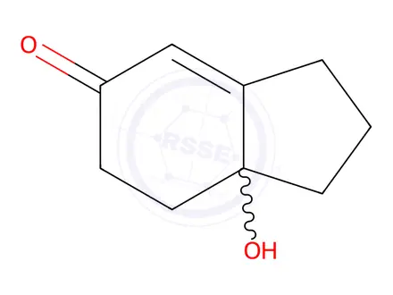 Chemical structure of 2,3,7,7a-Tetrahydro-7a-hydroxy-1H-inden-5(6H)-one
