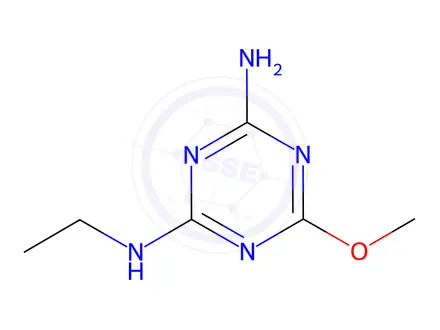 Chemical structure of Ametryn Impurity 15