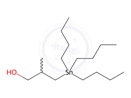 Chemical structure of 2-Methyl-3-(tributylstannyl)-1-propanol