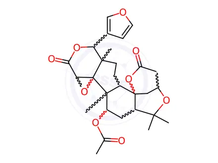 Chemical structure of Nomilin Impurity 56