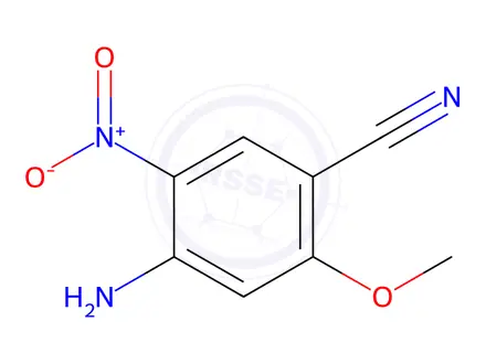 Chemical structure of 4-Amino-2-methoxy-5-nitrobenzonitrile