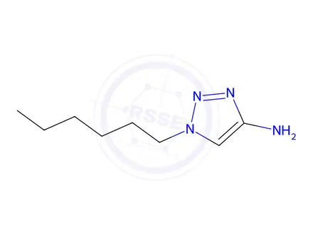 Chemical structure of 1-Hexyl-1h-1,2,3-triazol-4-amine