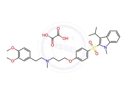 Chemical structure of SR 33805 Oxalate