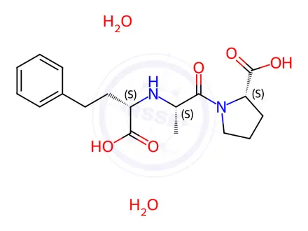 Chemical structure of Enalaprilat dihydrate