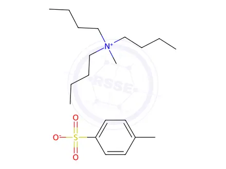 Chemical structure of N,N-Dibutyl-N-methylbutan-1-aminium 4-methylbenzenesulfonate