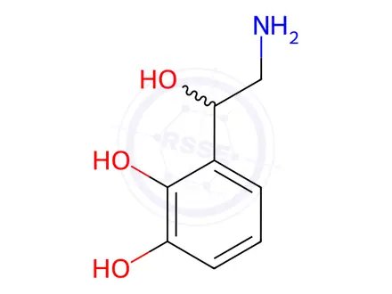 Chemical structure of Norepinephrine Impurity 31