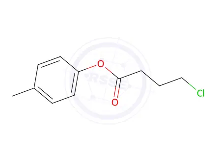 Chemical structure of 4-Methylphenyl 4-chlorobutanoate